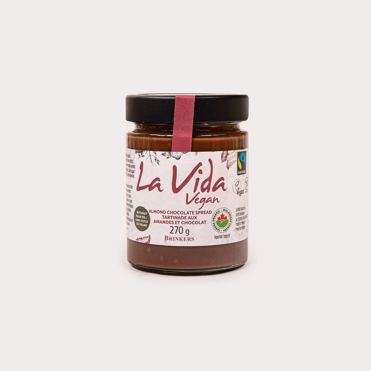 Organic Vegan Spread, Almond Chocolate