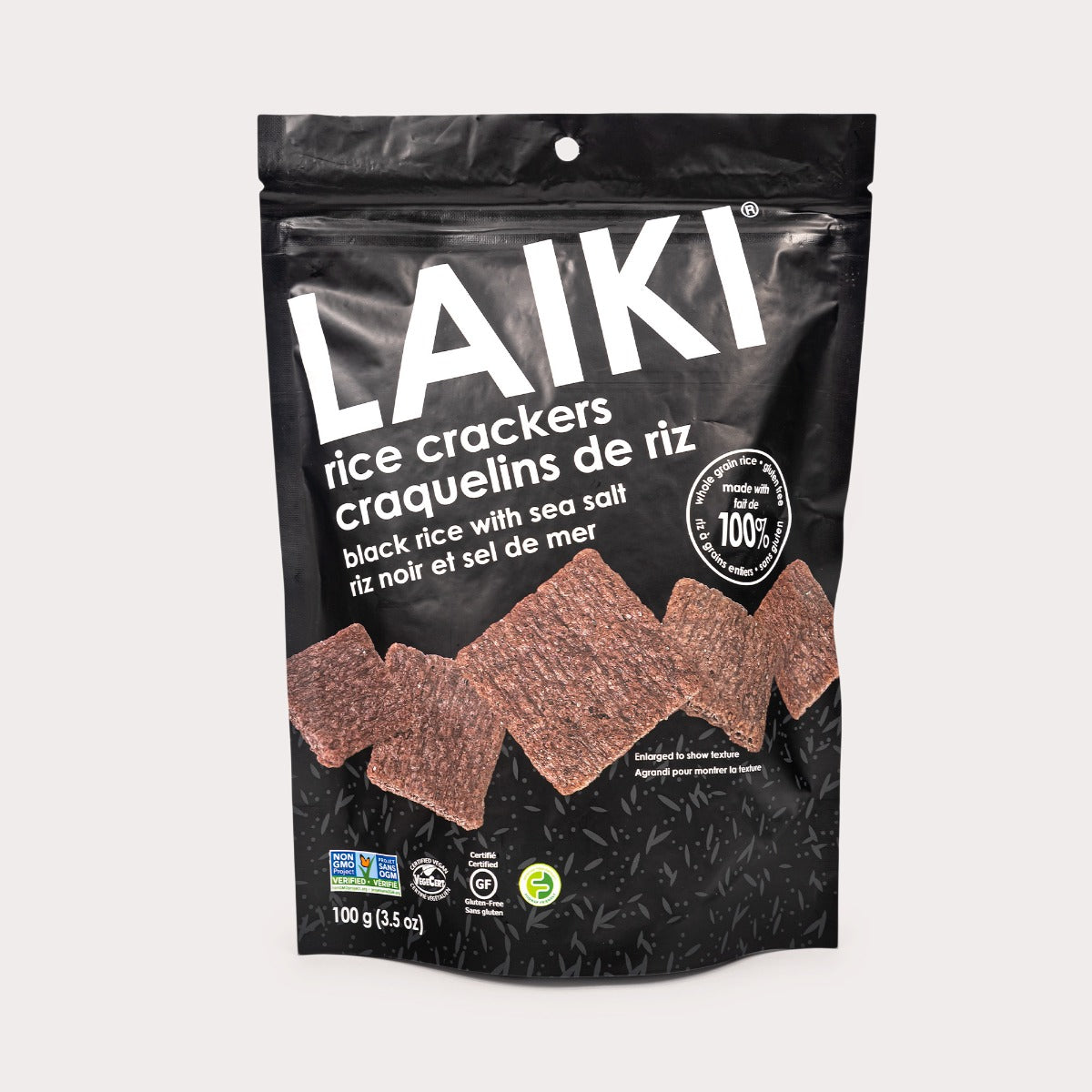 Gluten Free Crackers, Black Rice