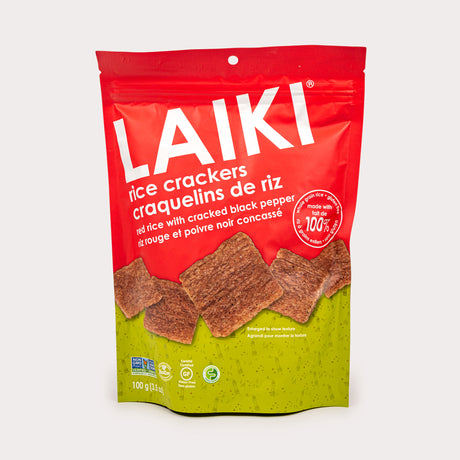 Gluten Free Crackers, Red Rice