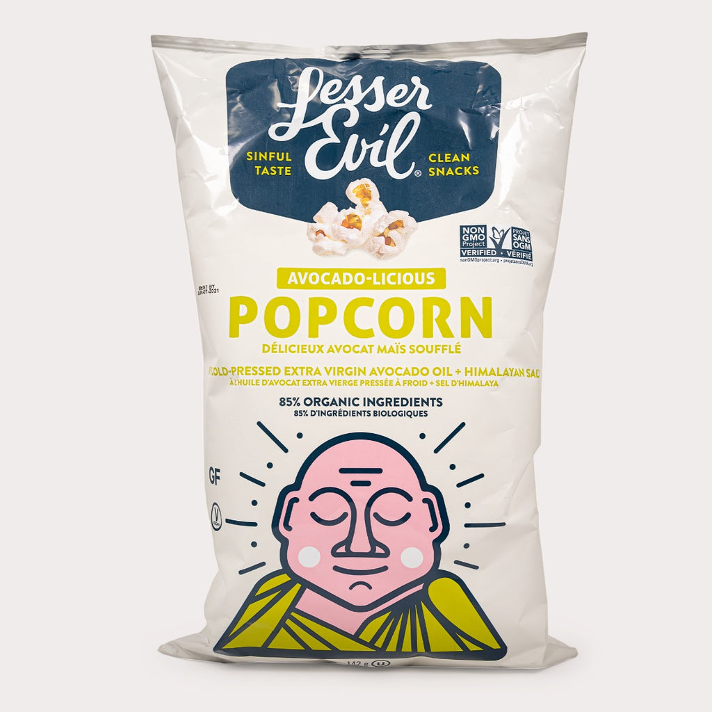Gluten Free Popcorn, Avocado-licious