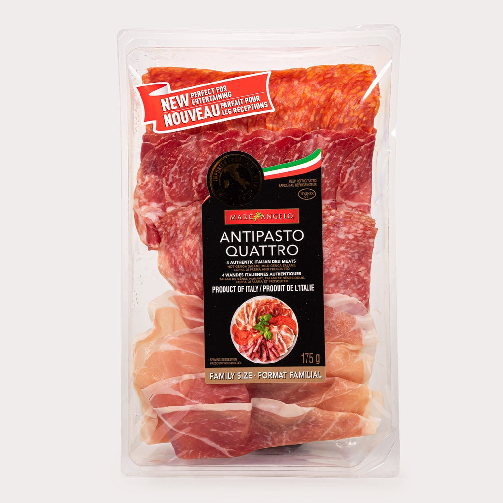 Sliced Deli Meats, Antipasto Quattro