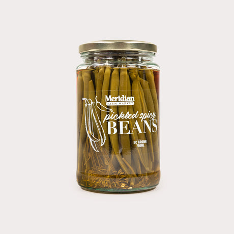 Local Pickled Beans, Spicy