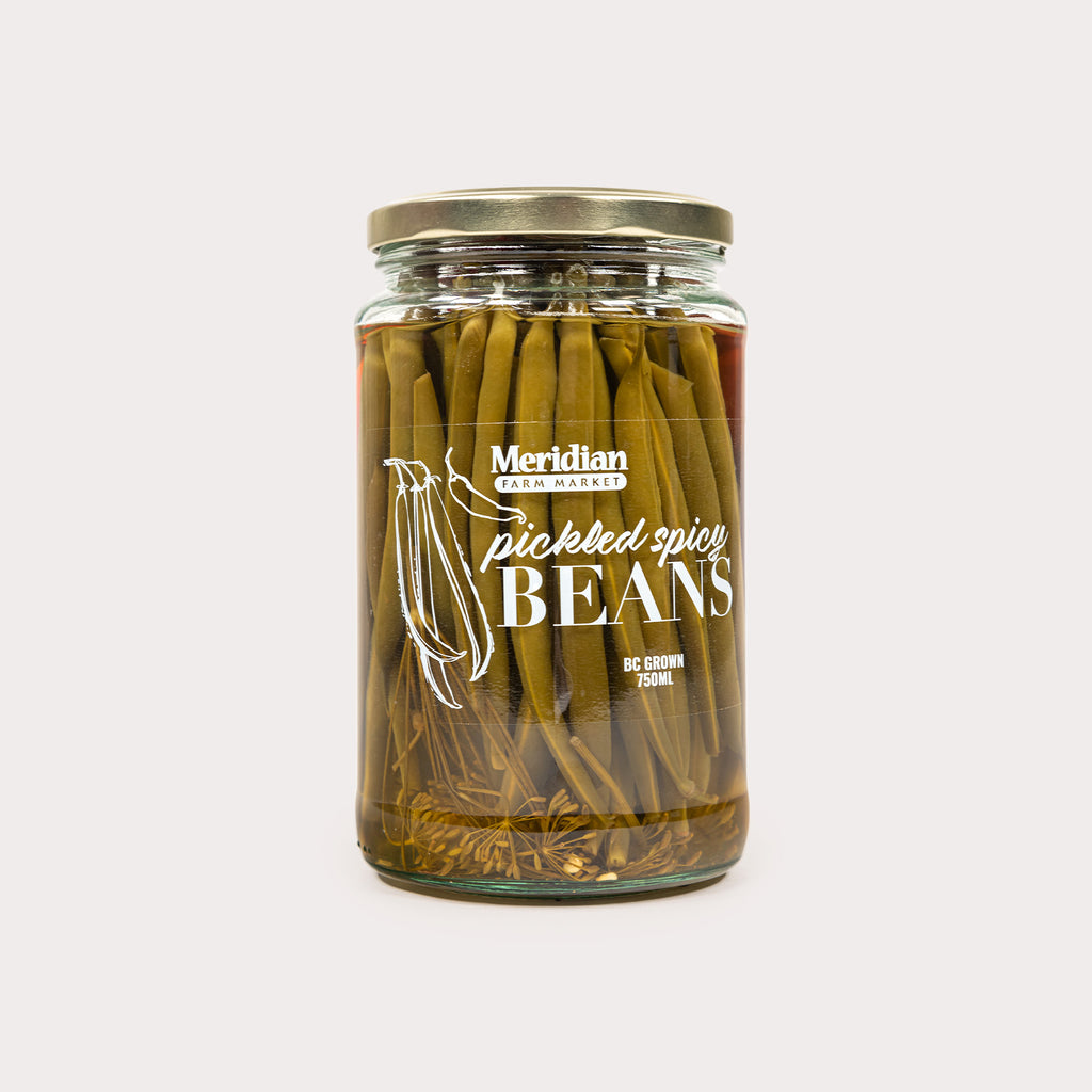 Local Pickled Beans, Spicy