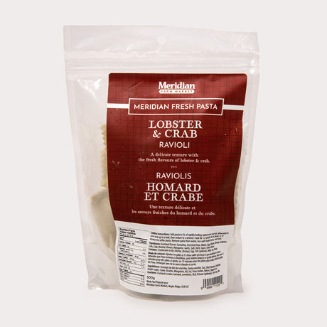 Local Pasta, Lobster & Crab Raviolis