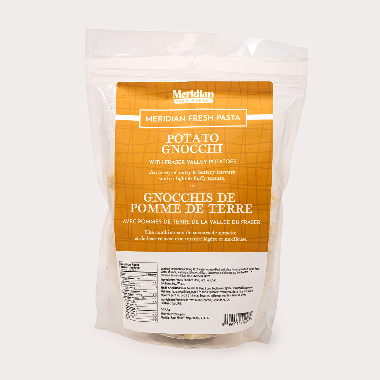 Local Pasta, Potato Gnocchi