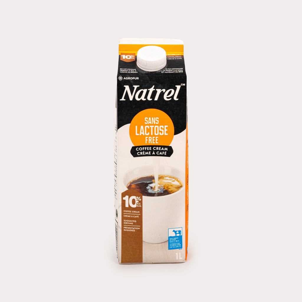 Canadian Lactose Free Coffee Cream, 10%