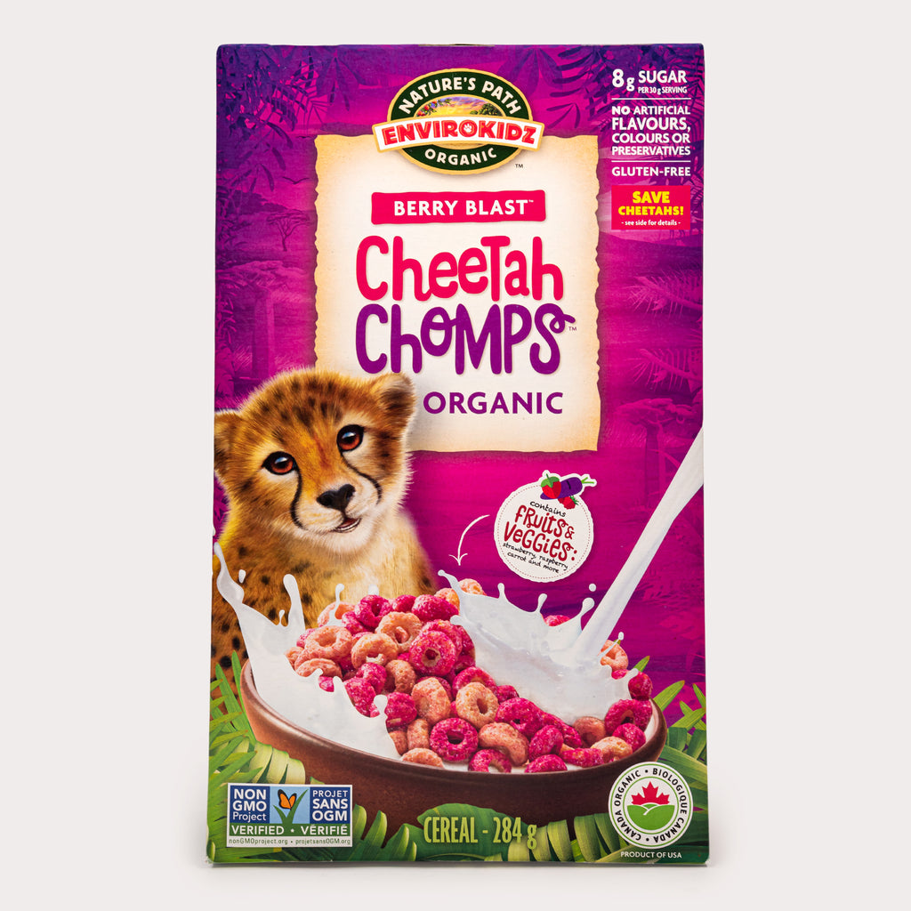 Organic Cereal, Berry Blast Cheetah Chomp