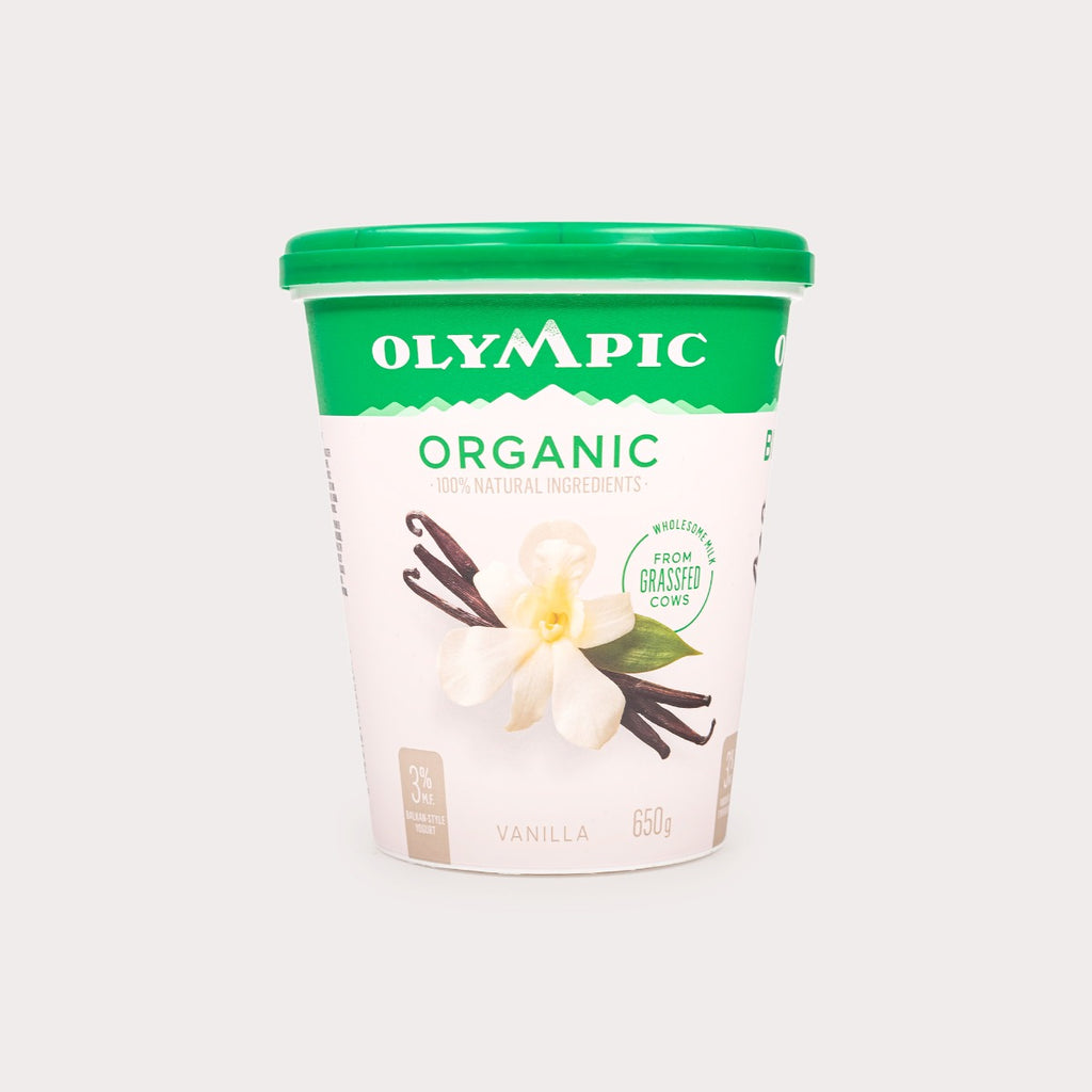 Local Organic Yogurt, French Vanilla 3%