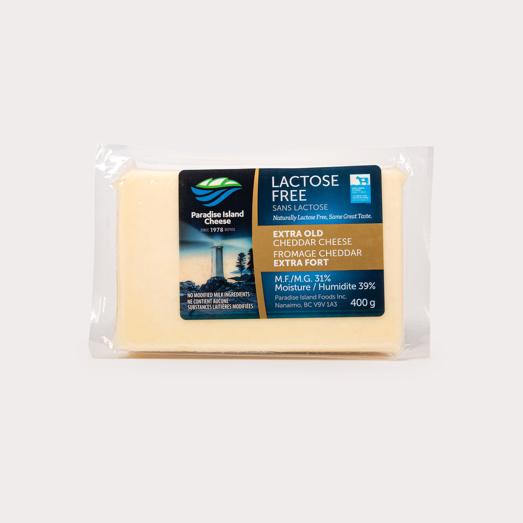 Lactose Free Cheese, Old White Cheddar