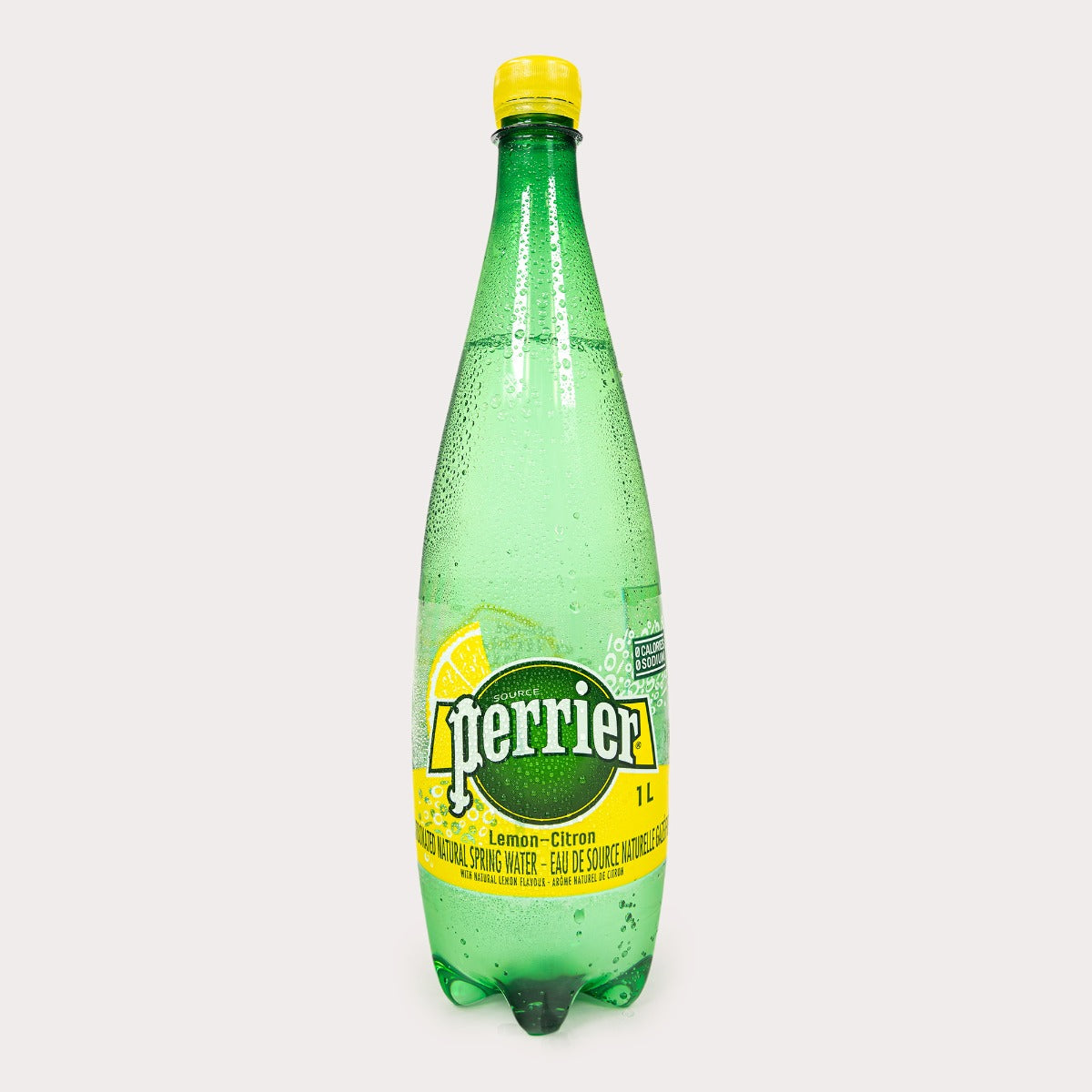 Carbonated Natural Spring Water, Lemon – Meridian Farm Market