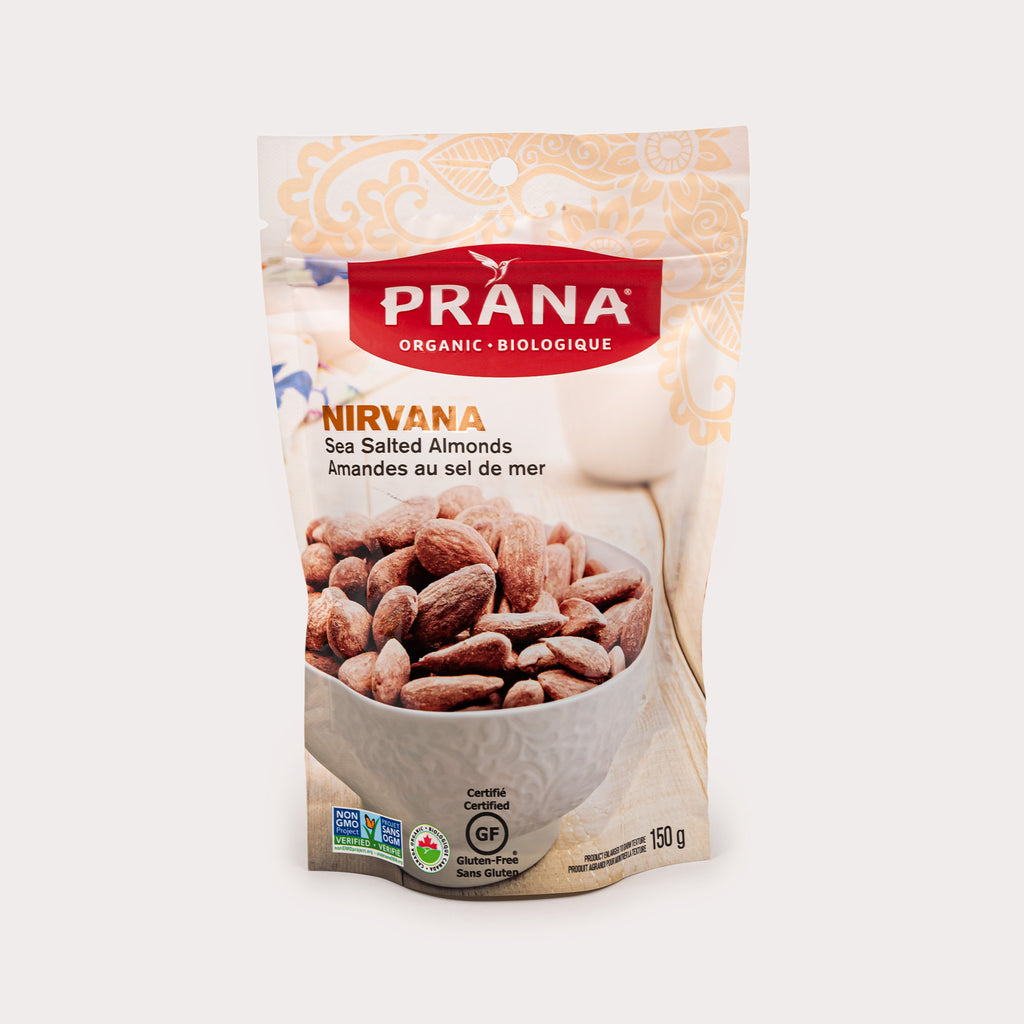 Organic Nirvana Almonds, Sea Salted
