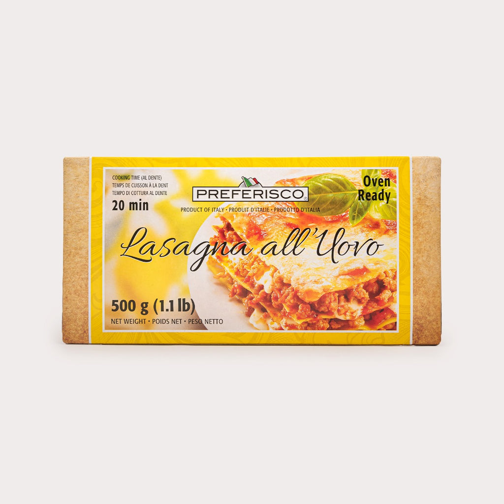 Lasagna, Oven Ready