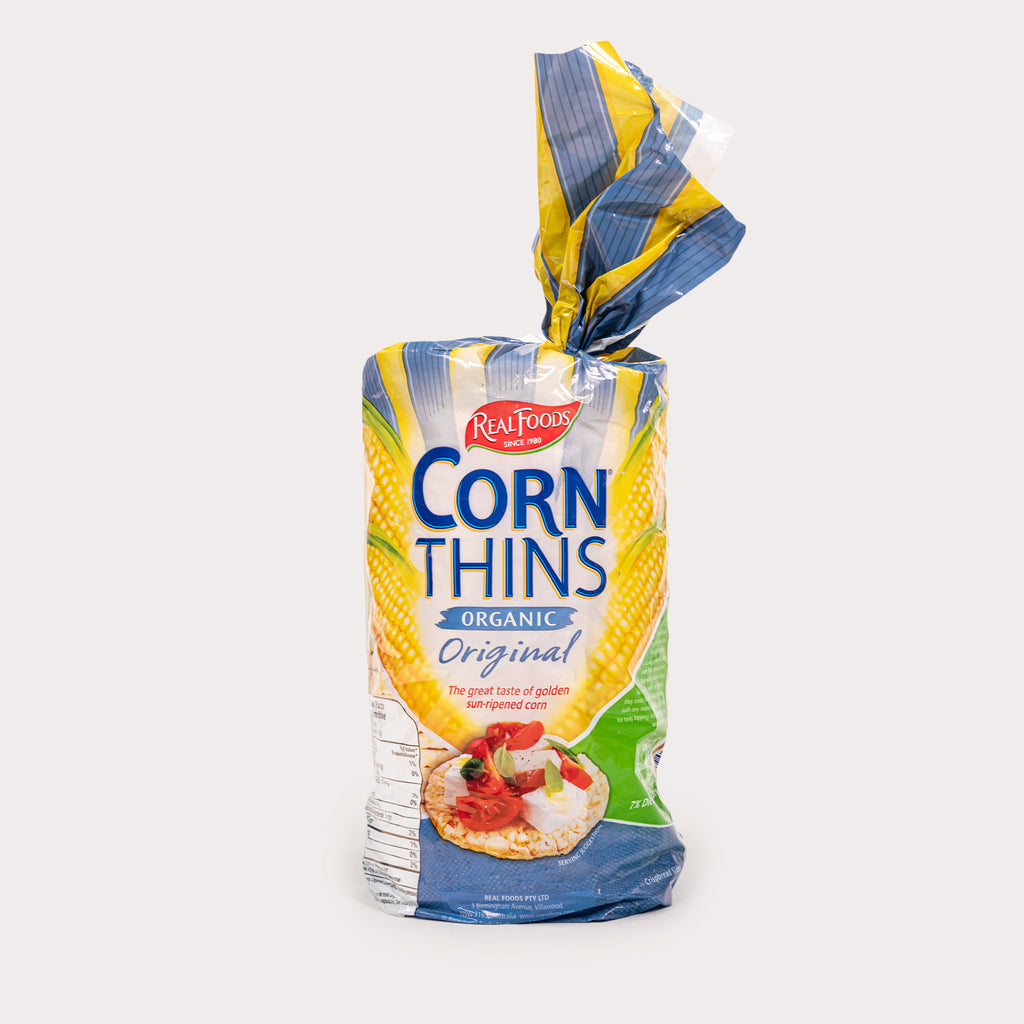 Organic Gluten Free Corn Thins, Original