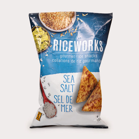Gluten Free Rice Crisps, Sea Salt