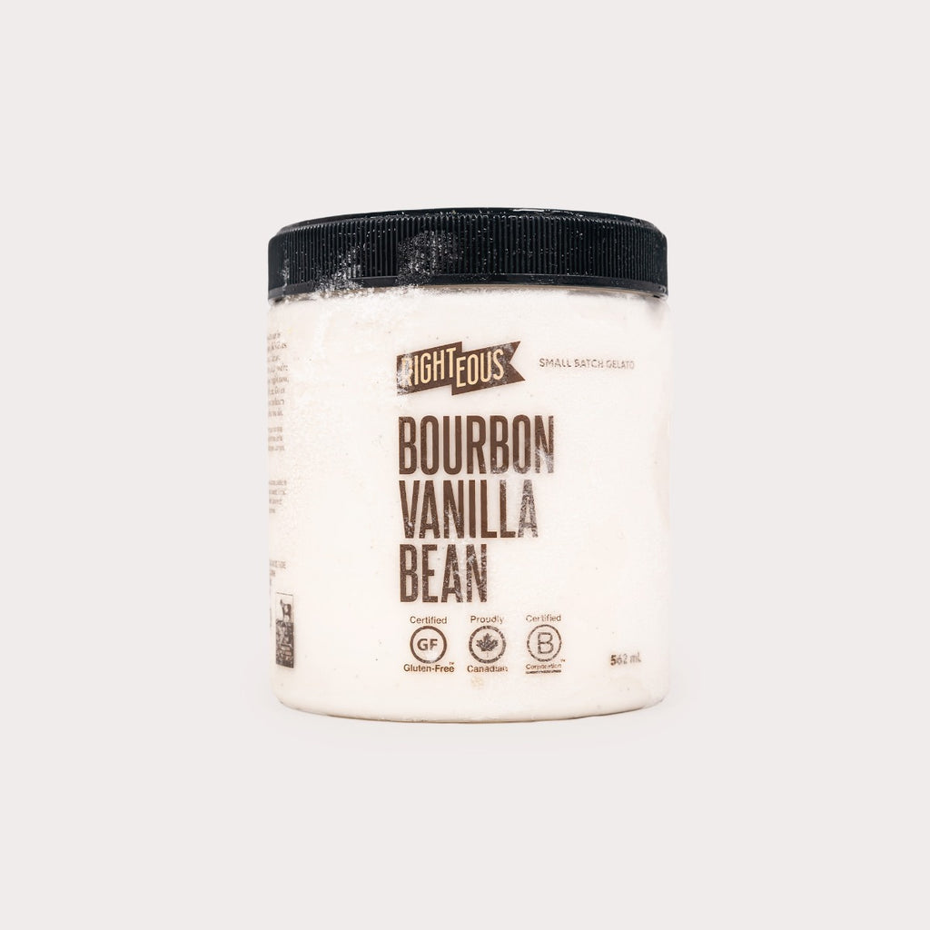 Gluten Free Gelato, Bourbon Vanilla Bean