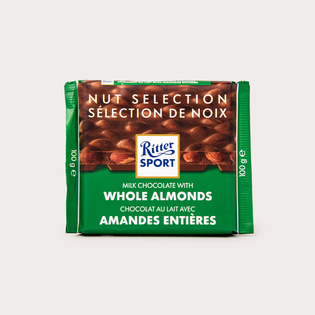 Milk Chocolate Bar, Whole Almonds