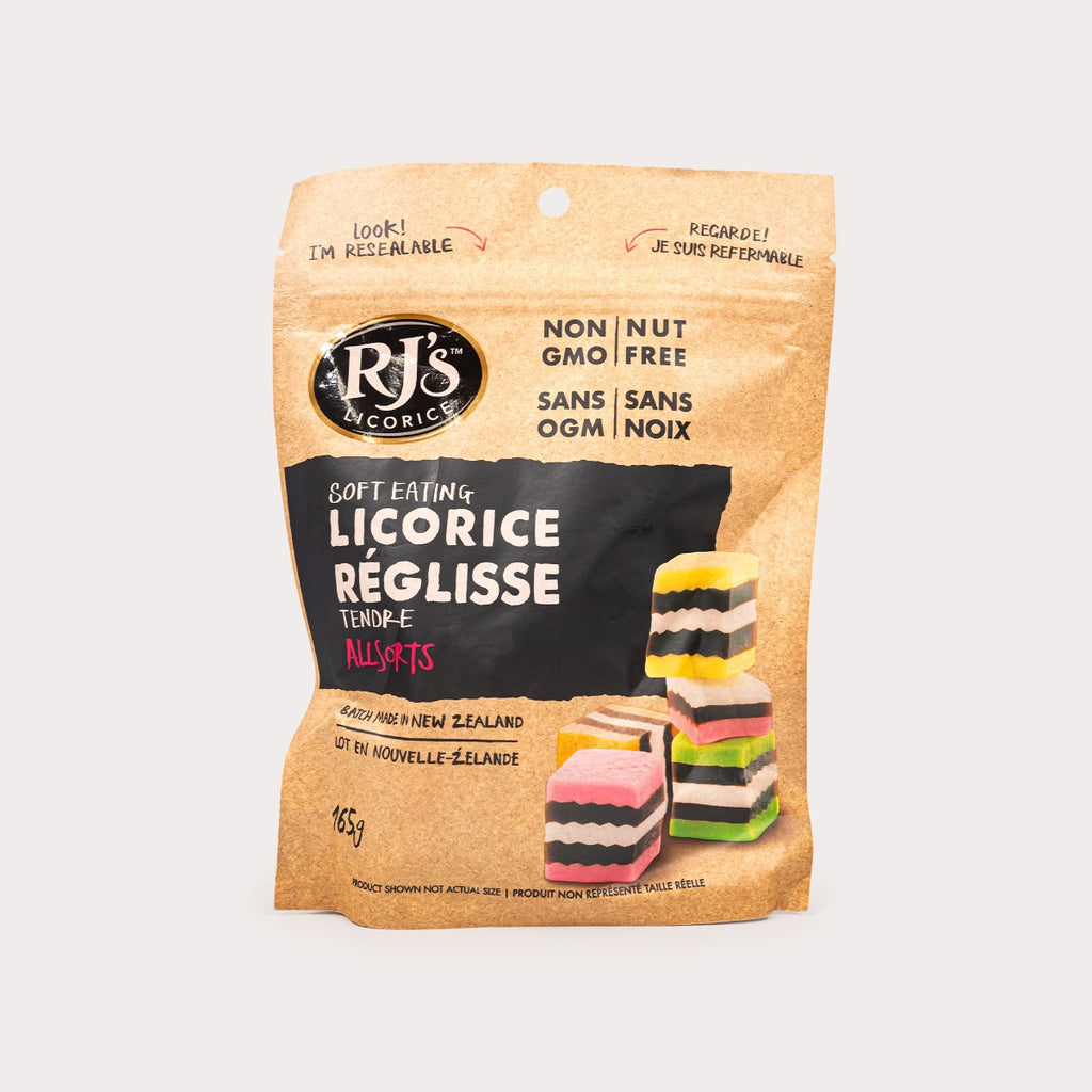 Non-GMO, Allsorts Licorice Candy in Bag