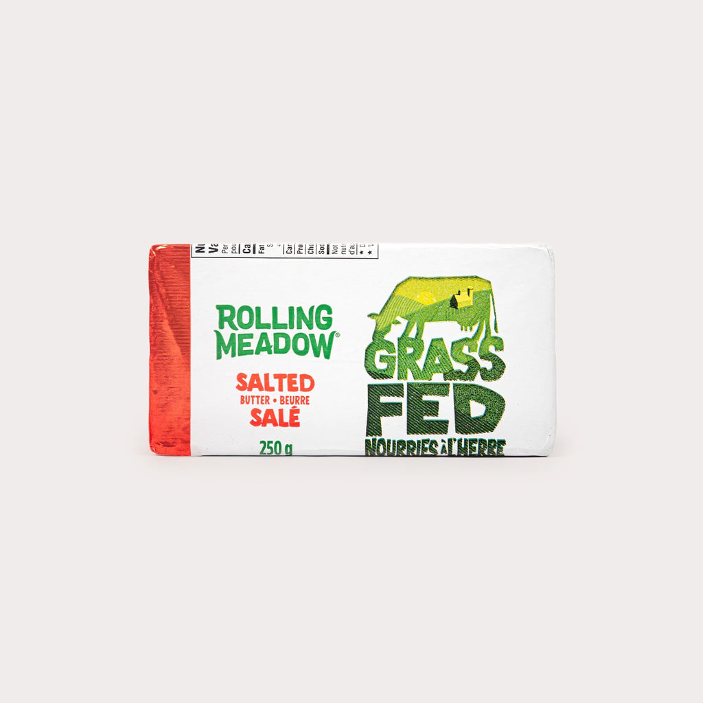 Grass Fed Canadian Butter, Salted