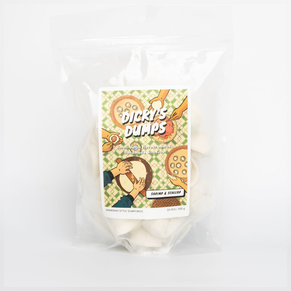 Local Dumplings, Shrimp & Scallop (Frozen)