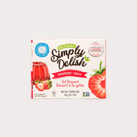 Gluten Free Jel Dessert, Strawberry