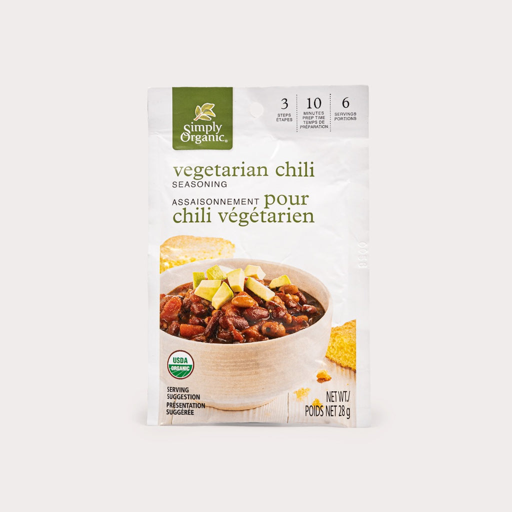 Organic Seasoning Mix, Vegetarian Chili