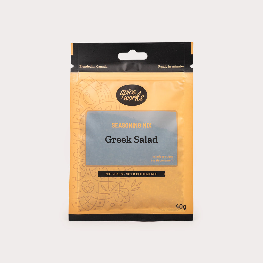 Local Gluten Free Seasoning Mix, Greek Salad