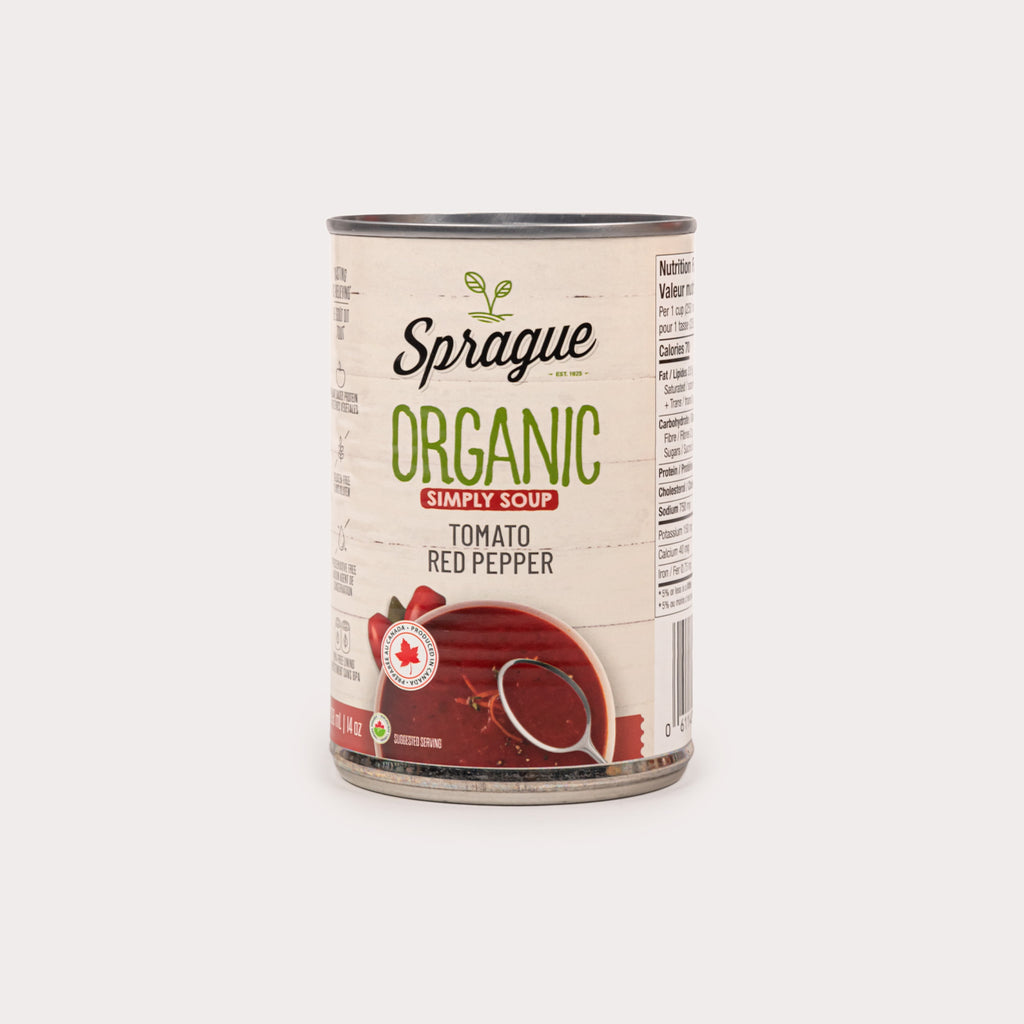 Organic Gluten Free Soup, Tomato Red Peppers