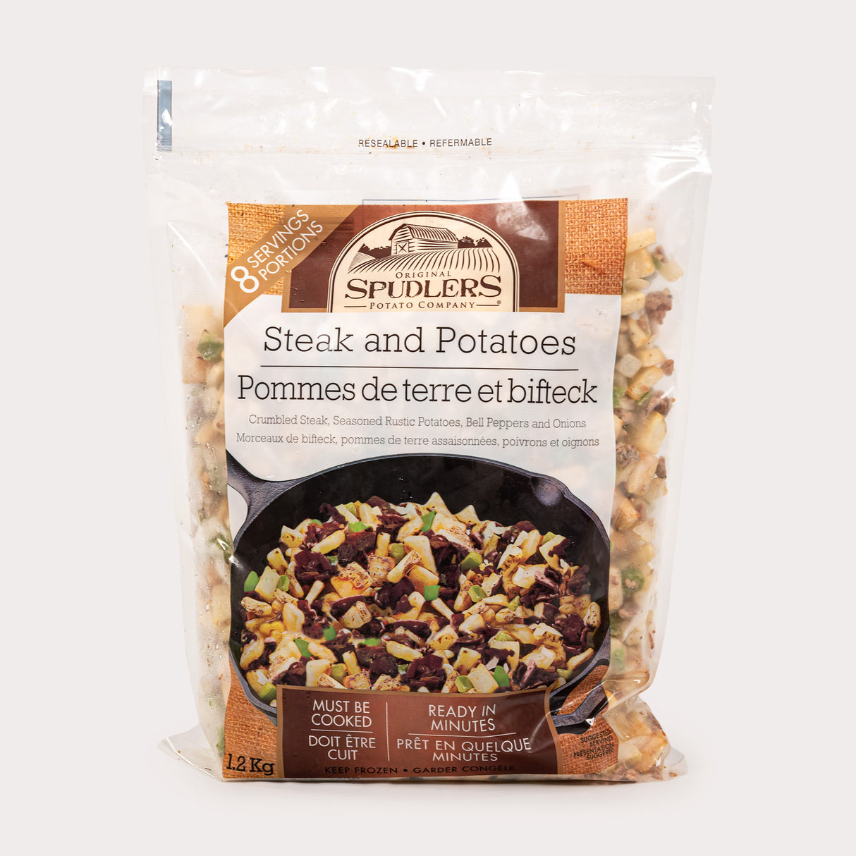 Hashbrowns, Steak & Potato