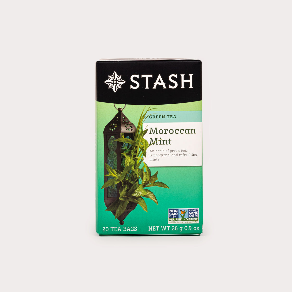 Non GMO Green Tea, Moroccan Mint