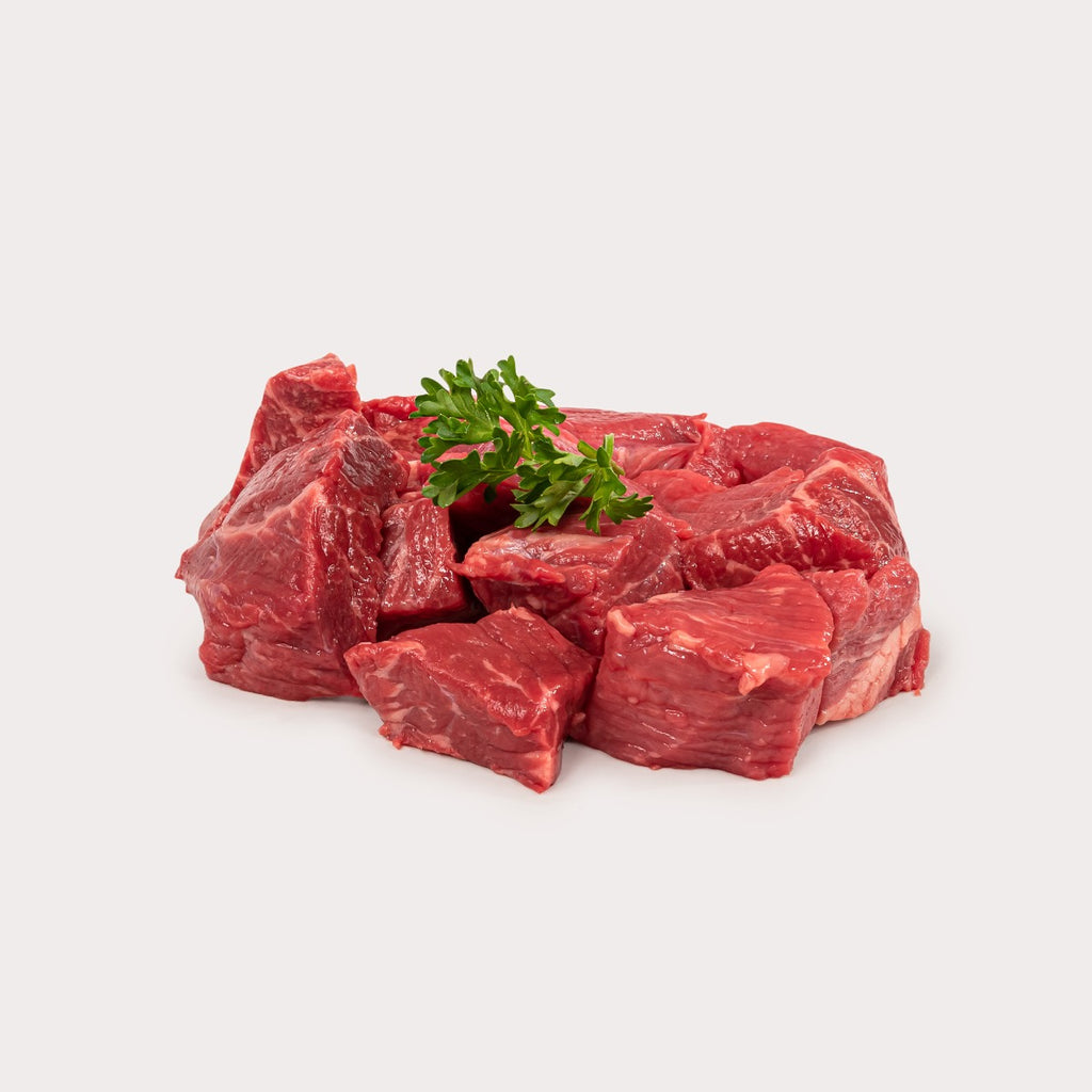 Grass-Fed Free Range Stewing Beef, Lean