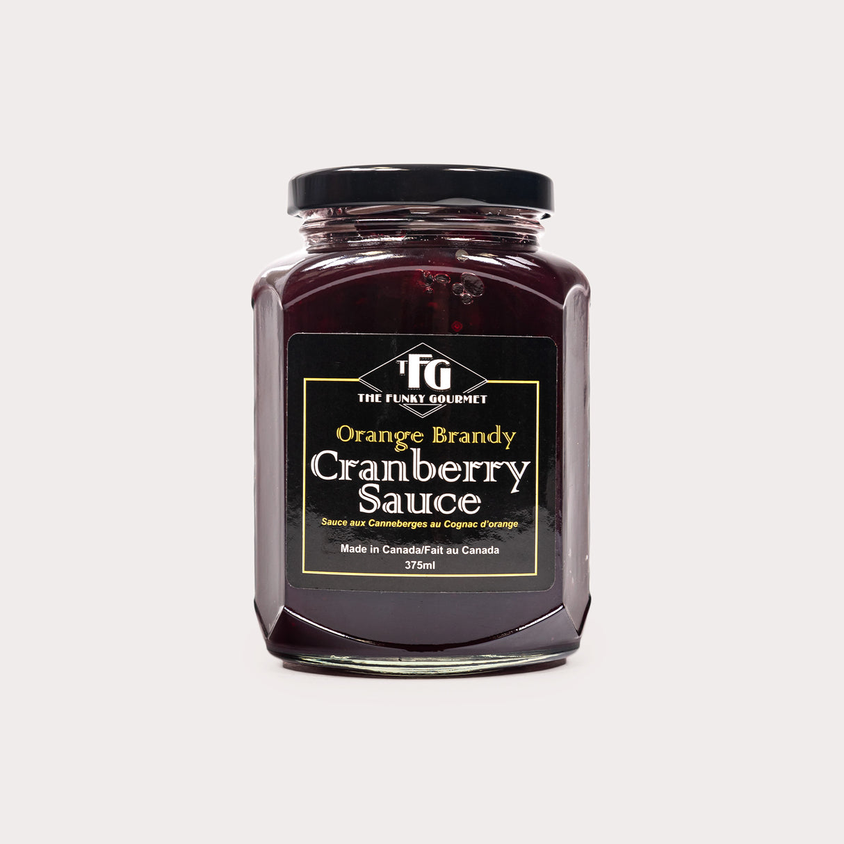 Local Cranberry Sauce, Orange Brandy