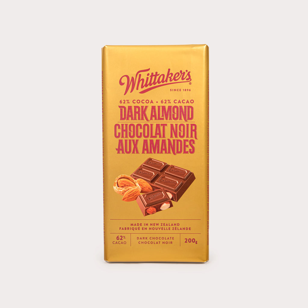 Non-GMO Chocolate Bar, Dark Almond