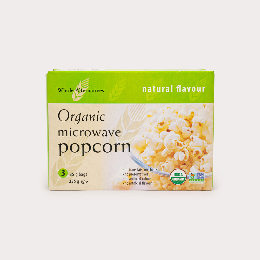 Microwave Popcorn, Low Fat