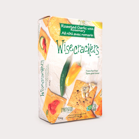 Crackers, Roasted Garlic with Rosemary