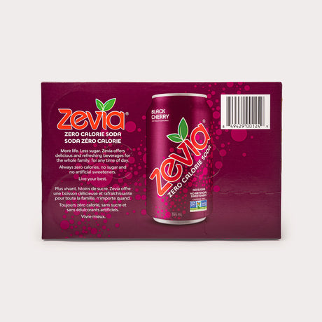 Zero Calorie Soda, Black Cherry