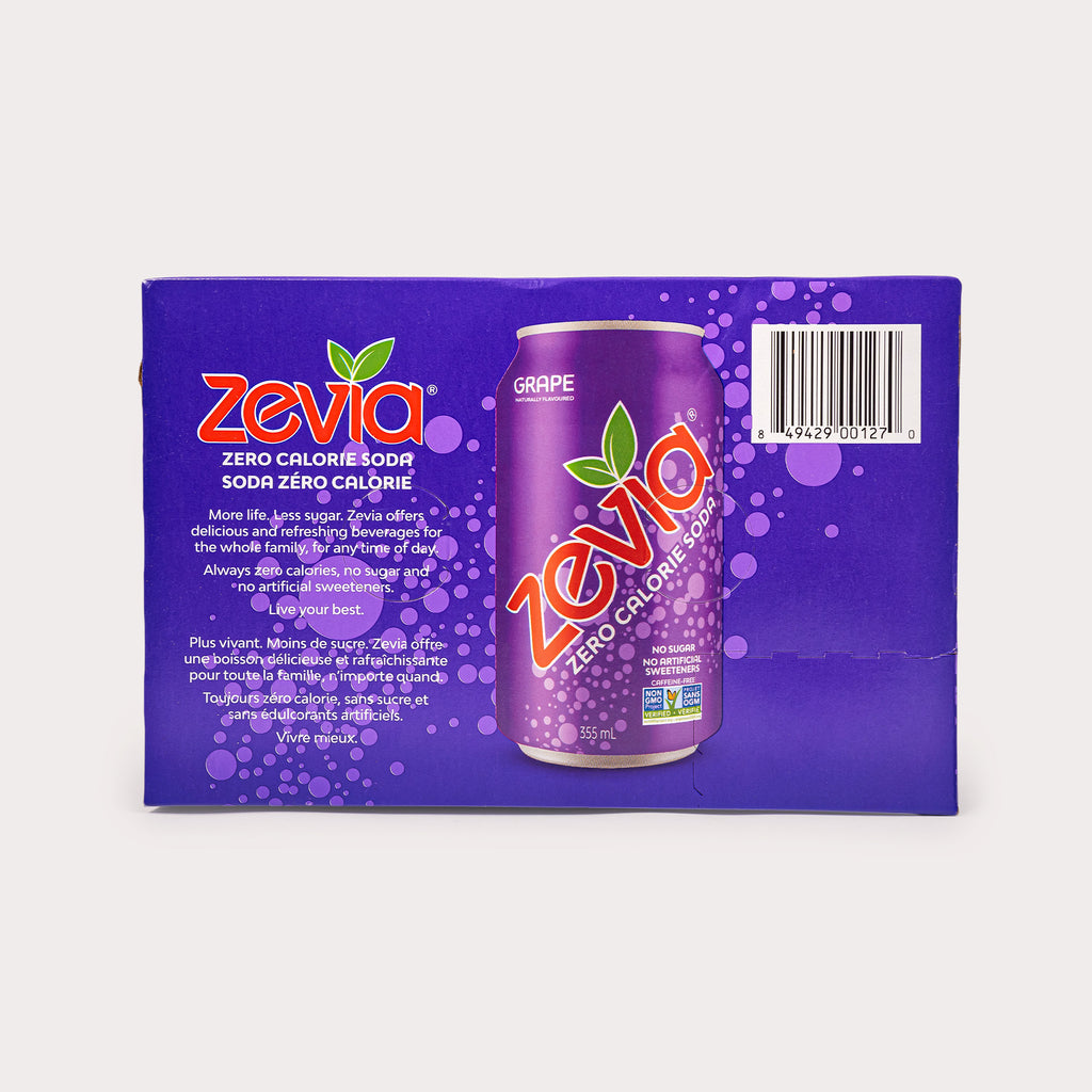 Zero Calorie Soda, Grape
