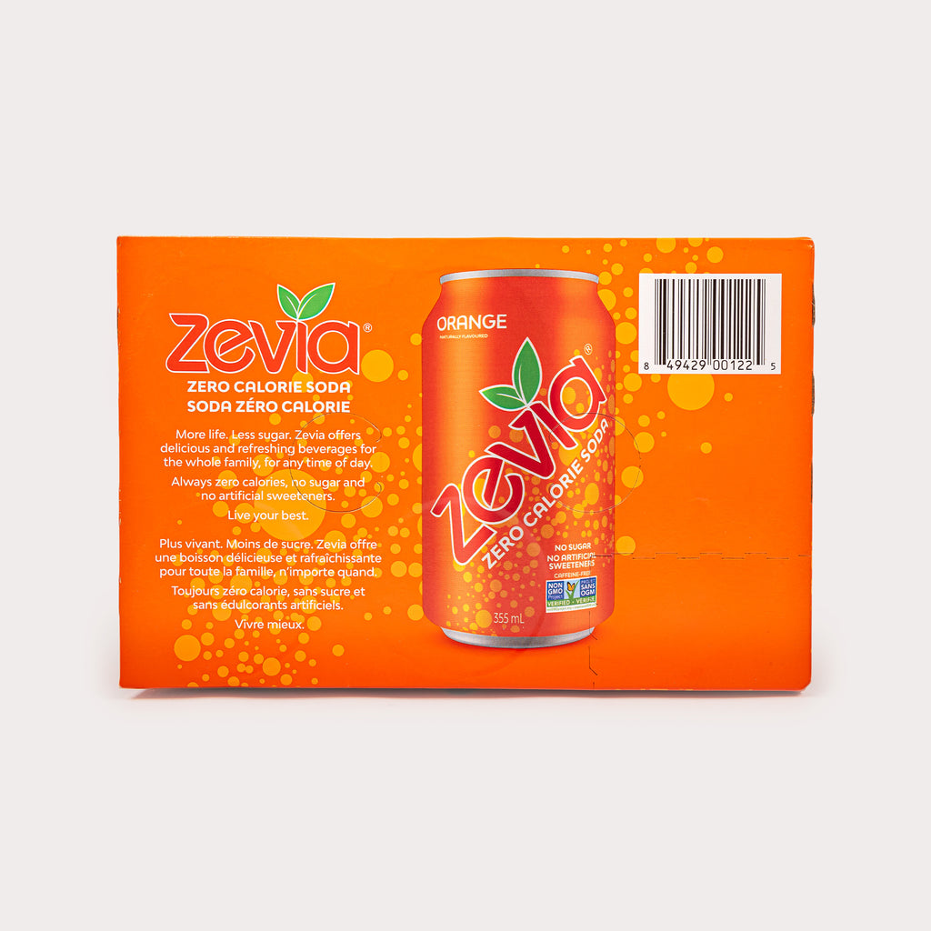 Zero Calorie Soda, Orange